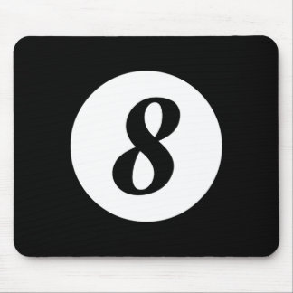 Tapis De Souris Funky 8 Ball Magic Billard Pool Lazy Halloween C