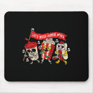 Tapis De Souris Funky Ghost Regardons Horror Films Halloween Ske