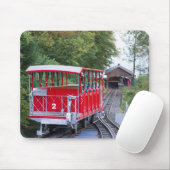 Tapis De Souris Funky Red Funiculaire Mousepad (Avec souris)