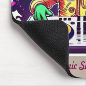 Tapis De Souris "Funky Vibes Only" (Coin)