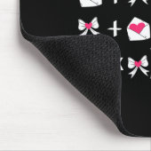 Tapis De Souris Funny 67 Meme Valentine Math Teacher Bow Six Seven (Coin)