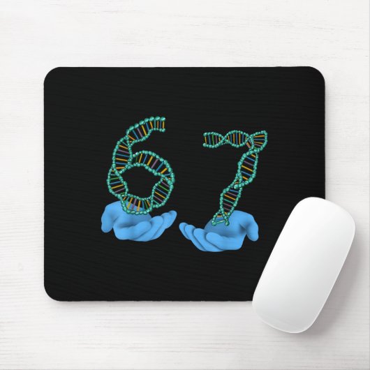 Tapis De Souris Funny 67 Number Meme Dna Replication Molecular Sci (Avec souris)