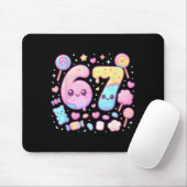 Tapis De Souris Funny 67 Six Seven Candy 6 7 Meme Gen Alpha Kawaii (Avec souris)
