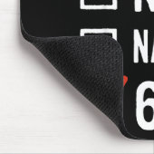 Tapis De Souris Funny 6-7 Meme Nice Naughty Christmas, Six Seven C (Coin)