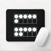 Tapis De Souris Funny 6 7 Number Math Teachers Students Six Seven (Avec souris)