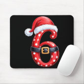 Tapis De Souris Funny 6 7 Six Seven Meme Couple Matching Christmas (Avec souris)