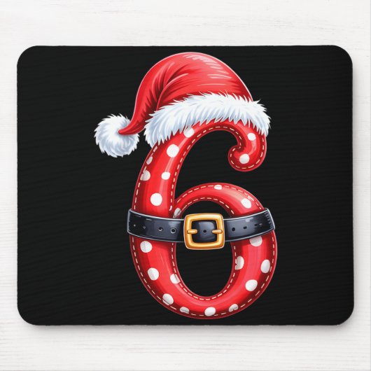 Tapis De Souris Funny 6 7 Six Seven Meme Couple Matching Christmas (Devant)