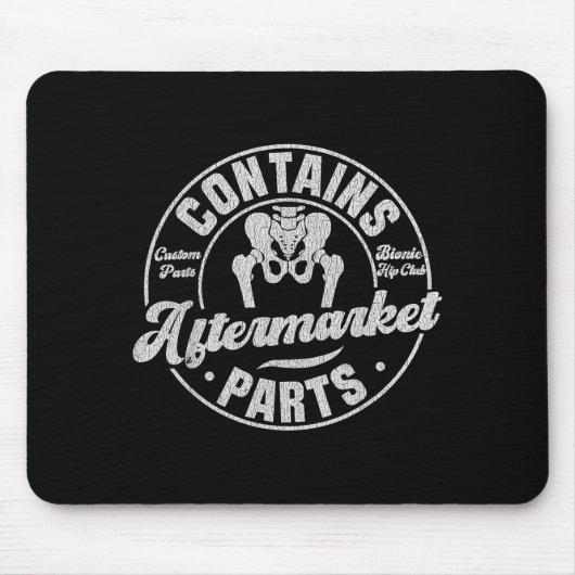 Tapis De Souris Funny After Hip Surgery Recovery Bionic Hip Replac (Devant)