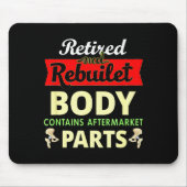 Tapis De Souris Funny After Hip Surgery Recovery Bionic Hip Replac (Devant)