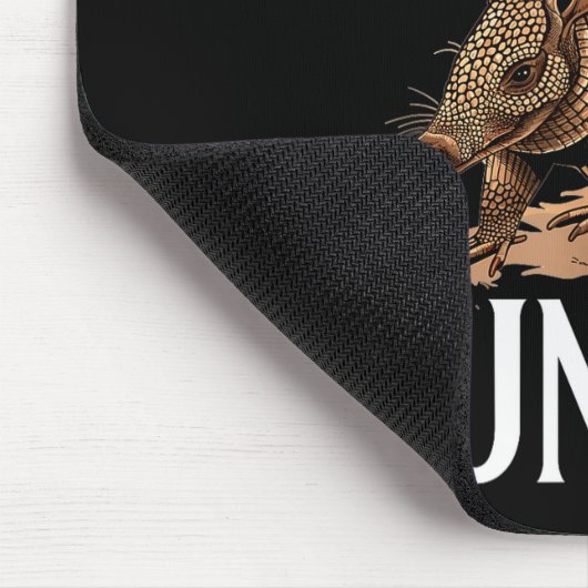 Tapis De Souris Funny Armadillo Animal Legendary Armadillo Hunter (Coin)