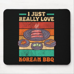 Tapis De Souris Funny Asiatique - Coréen Bbq