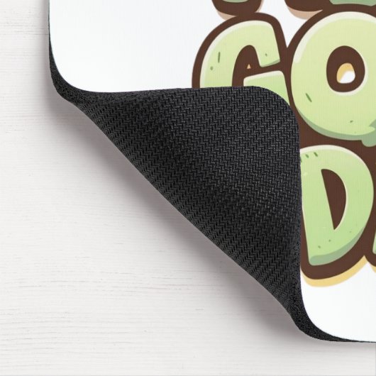 Tapis De Souris Funny Avocado Mousepad – Avo Good Day Design (Coin)