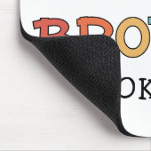 Tapis De Souris Funny Awesome Frère | Cadeau pour Meilleur Frère j (Coin)