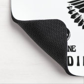 Tapis De Souris Funny Badminton Player Love Shuttle Design 2 (Coin)