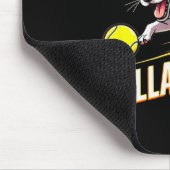 Tapis De Souris Funny Ballaholic Boston Terrier Dog Chasing Bostie (Coin)