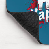 Tapis De Souris Funny Baseball Quote Gift Hit Happens  (Coin)