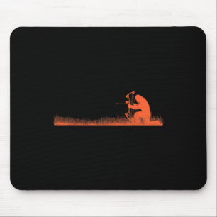 Tapis De Souris Funny Bigfoot tir à l'arc Chasquatch Chasquatch Ch