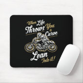 Tapis De Souris Funny Biker Citations Sarcastic Motorcycle Rider C (Avec souris)