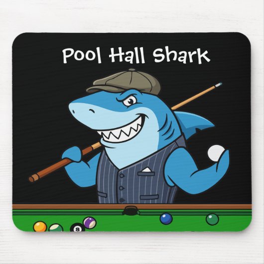 Tapis De Souris Funny Billiards Fanatic Cool Computer Mouse Pads (Devant)