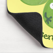 Tapis De Souris Funny Brussels sprouts légumes caricature (Coin)