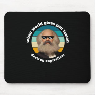 Tapis De Souris Funny Capitalisme Karl Marx Sticker
