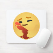 Tapis De Souris Funny Care Emojis Facebook (Avec souris)