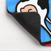 TAPIS DE SOURIS FUNNY CARTOON VACHE MOUSE PAD (Coin)
