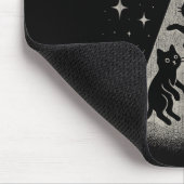 Tapis De Souris Funny Chat Ufo Cute Kitty Espace Alien Aes (Coin)
