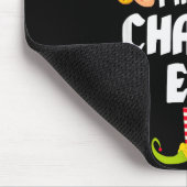 Tapis De Souris Funny Chatty Elf Matching Family Group Pj Christma (Coin)