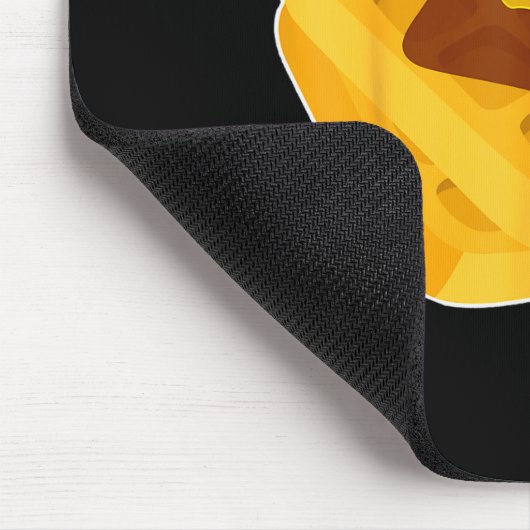 Tapis De Souris Funny Chicken & Waffles Matching Halloween Cos (Coin)