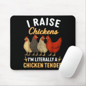 Tapis De Souris Funny Chicken Lover Gift – I Raise Chickens Farm H (Avec souris)