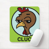 TAPIS DE SOURIS FUNNY CHICKEN MOUSE PAD (Avec souris)
