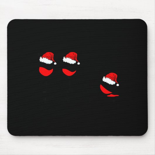 Tapis De Souris Funny Christmas Drink Drank Drunk Xmas Holiday  (Devant)
