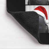 Tapis De Souris Funny Christmas Eclectus Parrot Santa Photo Booth  (Coin)