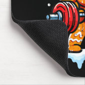 Tapis De Souris Funny Christmas Gingerbread Gingershred Gym Bodybu (Coin)