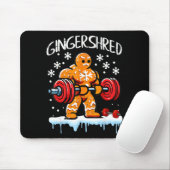 Tapis De Souris Funny Christmas Gingerbread Gingershred Gym Bodybu (Avec souris)