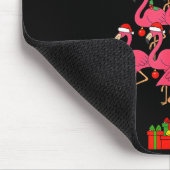 Tapis De Souris Funny Christmas Nk Flamingo Tree Holiday Bird Love (Coin)