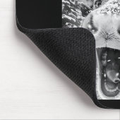 Tapis De Souris Funny Christmas Reindeer Selfie Santa Claus Xmas S (Coin)