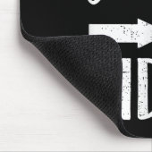 Tapis De Souris Funny Christmas Santa Meme Dear Santa He Did It (Coin)