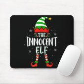 Tapis De Souris Funny Christmas The Innocent Elf Family Matching X (Avec souris)