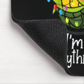 Tapis De Souris Funny Christmas Turtle It's Fine I'm Fine Everythi (Coin)