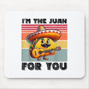 Tapis De Souris Funny Cinco De Mayo Vintage Mexicain Im Le Juan Fo