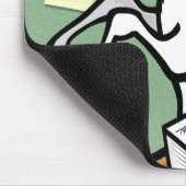 TAPIS DE SOURIS FUNNY CLERICAL UNICORN MOUSE PAD (Coin)