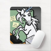 TAPIS DE SOURIS FUNNY CLERICAL UNICORN MOUSE PAD (Avec souris)