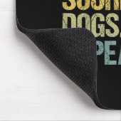 Tapis De Souris Funny Coffee Dogs Sourdough Bread Baking Sourdough (Coin)