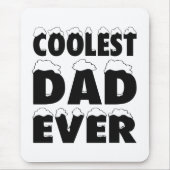 Tapis De Souris Funny Coolest Dad Ever Father's Day | Mouse Pad (Devant)
