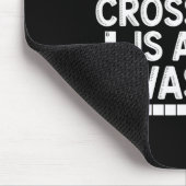 Tapis De Souris Funny Crossword Puzzle Word Game Nerd (Coin)