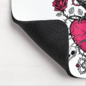 Tapis De Souris Funny Crow F-caw-f Valentines Day Black Bird Fcawf (Coin)