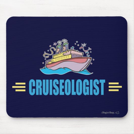 Tapis De Souris Funny Cruise Ship (Devant)