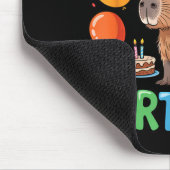 Tapis De Souris Funny Cute Capy Capybara Animal Birthday Party Sup (Coin)